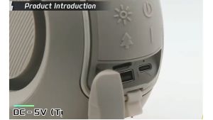 Yoobao M20 TWS Portable Wireless Bluetooth V5.3 Powerful Bass with USB /TF Card /FM Radio /AUX Function RGB Speaker