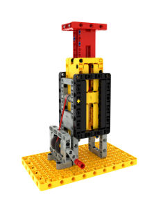 Robot Cơ Khí Mô Hình Lắp Ráp Từ Bánh Răng Công Cụ Xây Dựng Mô Hình Khối Nhựa Lắp Ráp Cốt Máy Đồng Trục Nâng Cơ Khí