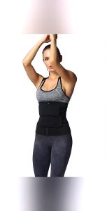 Guhit Waist Trimmer for Women Belly Slimbelt Body Shaper Waist Trainer Body Shaper Girdles for Women Tummy Belly Fat Trimmer Sauna Sweat Belt Adjustable Slimming Fitness Worktout Body Shaper Slim Waist