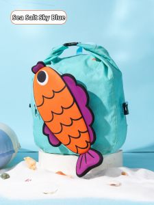 PATGEAR | Waterproof Childrens Beach Swimming Wet Dry Separation Backpack