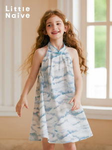 Little Naive | Traditional Chinese New Summer Cotton Qipao Dress