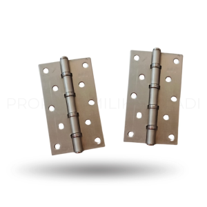 Engsel Pintu Jendela Tebal Warna Silver 5" Inch - Tebal Anti Karat Pemasangan Mudah