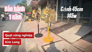 Quạt đứng công nghiệp KIM LONG Cánh 45cm-145w