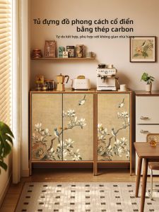 MR ART | Tủ Lưu Trữ Sắt Phong Cách Đồ Cổ Trung Quốc