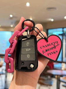 Vỏ Chìa Khóa Xe Volkswagen Golf Polo Passat Vai Tay Cuff Key Cover TPU Đơn Giản Đa Năng Cho Tất Cả Các Mẫu Xe