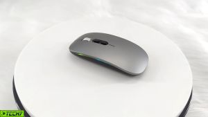 Chuột led không dây M103 -  Bluetooth + USB Wireless 2.4G - Pin sạc cổng typeC - Chống ồn - chống mỏi cổ tay