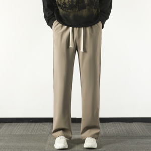 American Style Cleanfit Majeira Casual Wide Leg Loose Mens Pants Spring Autumn High Waist Long Trousers Youth Fashion