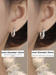 OUGUI | Mirror Finish Irregular Texture Elegant Earrings