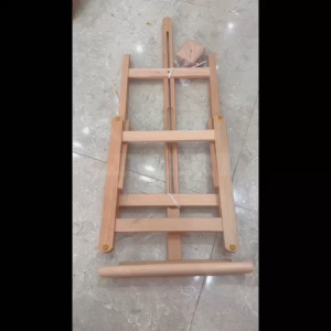 Giá Vẽ Gỗ Sồi Tự Nhiên Gấp Gọn Giá Đỡ Canvas Tranh Nghệ Thuật Điều Chỉnh Chiều Cao Đa Năng LIM ART