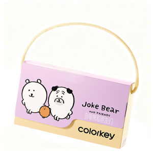 Colorkey Colorful Bear Collaborative Edition Gift Box Lip Glaze Water Spray Lip Gloss Lipstick for Bé Gáifriend Beauty Makeup Tool