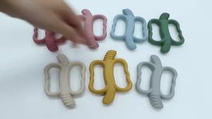 Đồ Chơi Nhai Silicone Hình Quả Chuối Cho Bé Từ 3 Tháng Tuổi Trở Lên - Đồ Chơi Massage Cho Trẻ Sơ Sinh Không Chứa BPA Quà Tặng Thiết Yếu Cho Bé