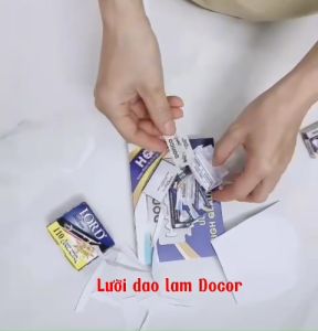 Dao lam dorco xanh vỉ  100 lưỡi