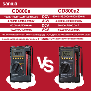 Sanwa CD800a CD800a2 CD800a3 Digital Multimeter