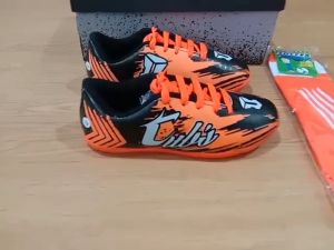 KIDZTUBS Sepatu Futsal Anak Laki Laki Perempuan Usia 2 - 5 6 - 10 Tahun PAUD TK SD Nomor Size 28 29 30 31 32 33 34 35 36 37-KIDZTUBS 1712102924