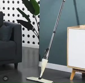 ไม้กวาด ไม้ถูพื้น SPRAY MOP มีที่ฉีดน้ํา ไม้ถูพื้น แบบฉีดน้ําได้ Flat Mop สเปรย์ม็อบ ไม้ถูพื้นแบบสเปรย์ เพียงแค่พ่น SPRAY MOP มีที่ฉีดน้ํา ไม้ถูพื้น