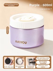 WANGLIMIAO | Heat-Resistant Insulated Baby Food Bowl