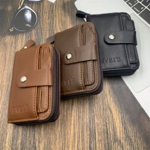 Cross Border Mens Wallet Short Cross Border Business Organ Card Bag Soft Sheepskin Pattern Multi Slot Zero Wallet Mens Card