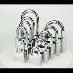 30mm/40mm/50mm/60mm Home Padlock With Key 304 Stainless Heavy Duty Security Padlock