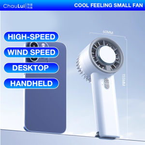 Portable Handheld Cooling Fan 2 IN 1 Turbo Hand Fans High-Speed Mini Air Conditioner with 1 Portable Fan for Travel Outdoor