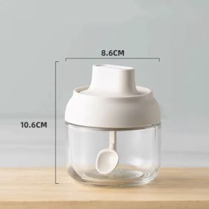 Glass Seasoning Bottle Oil Pot Oil Bottle Oil Dispenser Condiments Container Spice Jar Seasoning Jar Leak-proof Oil Tank Soy Sauce Vinegar
