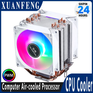 XUANFENG CPU Cooler Fan Computer x79 x99 Processor 2/4/6 Heat pipe 4pin/PWM Compatible LGA2011-3 2066 115x 1200 1700 AMD AM4 AM5