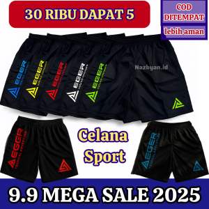 MEGA SALE 30 RIBU DAPAT 5 Celana Pendek Kolor Sports Olahraga Pria Terbaru & Termurah / Celana Pendek Olahraga Kolor Santai Terlaris