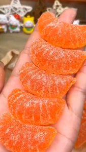 [BUY 1 GET 1] Manila Munch Orange Flavour Gummy Candy – Sweet Chewy Fruity Snack Candy