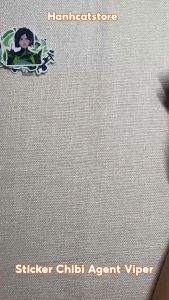 Sticker Valorant - Hình dán Agent Viper (set 13 hình)