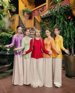 ÁO BÀ BA ĐỦ MÀU T.T.Ằ.M PHỐI QUẦN ỐNG XÉO ĐI CHÙA  ĐI CHƠI  CHỤP ẢNH BẠN BÈ