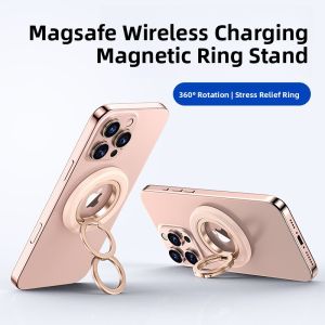 RQZN | MagSafe Dual-Sided Magnetic Ring Mount for iPhone 17/16 and Huawei