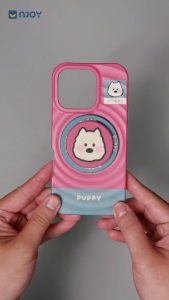 Ốp Lưng In Hình Hiệu Ứng Giọt Nước 3D Chó Mèo Pet Zoo Cho Điện Thoại iPhone 17 Pro Max 16 15 14 13