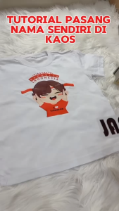 FREE TAMBAH NAMA - KEMERDEKAAN CHIBI baju kaos tshirt anak cowok cewek laki perempuan HUT RI merdeka 17 agustusan dirgahayu republik Indonesia tema merah putih