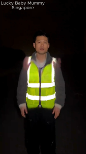 Safety Reflective Vest Visibility Jacket With Pocket Zip Uniform Breathable Night Activities【Luckyhome】