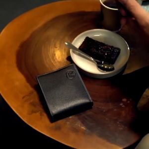 JFR - Dompet Pria Bahan Kulit Asli Premium Motif Full Grain - JS06