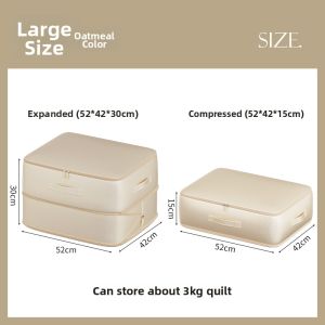 bicoy | Compression Storage Bag for Quilts and Down Jackets Large Capacity