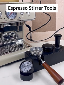 【SG Ready】Coffee Cloth Powder Needle Evenly Distributes Coffee Powder Clumps Adjustable Manual Powder Coffee Espresso