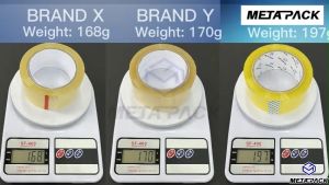 1 Carton 24mm 18mm High Quality Opp Tape Brown Tape Fragile Tape 35m School Packaging Use [OPP02]