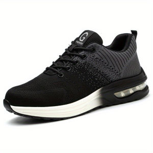 Steel Toe Shoes Safety Protective Shoes Air Cushion Work Safety Shoes Men Women Breathable Work Sneaker Anti Smash Anti-puncture