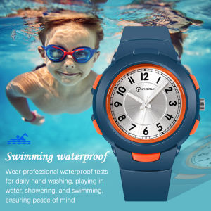 Student Fashion Waterproof Mens Quartz Watch Sports Trend Pointer Watch Silent Exam Specific Middle School Students CQ510
