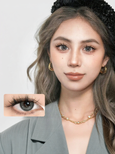 Thai Tea Gray Daily Disposable Mixed Layers Colored Contact Lenses