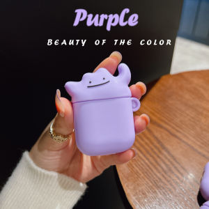 For Airpods 4 Cute Cartoon 3D Ghost Earpods Case for Airpods 1 2 Pro 2 3 Wireless Earphone Cover Monster Charging Box Stylus Pen