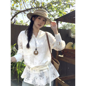 Áo Thun Hoodie Voan Thêu Xỏ Kim Dây Đai Thời Trang