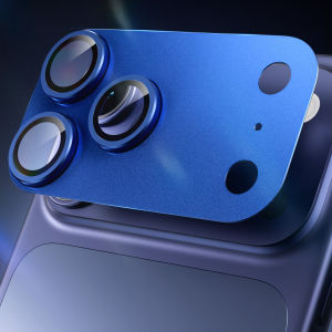 1PC Metal Armor Full Cover Camera Lens Protector For iPhone 17 18 Pro Max Anti-Scratch Tempered Glass Rear Lens Protective Cap