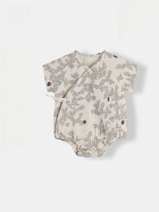 Kordear Pure Cotton Summer Thin Short Sleeve Baby Bodysuit Newborn Baby Clothes Comfortable Breathable Baby Romper Suit