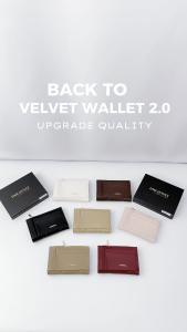 Jims Honey - Velvet Wallet - Dompet Kartu - Kecil