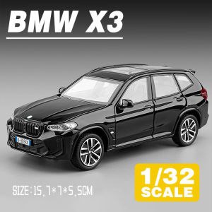LEO 1:32 BMW X3 Diecast Model Car Alloy Cars Toys Collection Gift For Kids Boy Girl