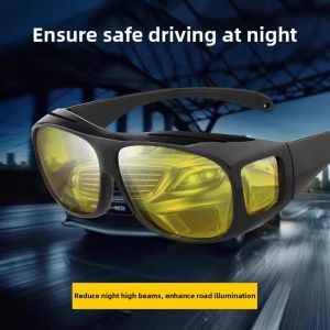 Summer UV Protection Sunglasses for Motorcycle Riding and Outdoor Night Vision