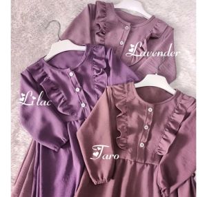 Gamis anak terbaru 2026-gamis anak perempuan usia 1-12 tahun by hanajma