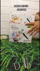 SHENAR! Super Hand Mixer SCARLETT Dengan 7 Kecepatan Free 4 Buah Alat Pengaduk