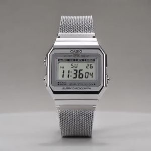 Đồng Hồ Kỹ Thuật Số LED Sang Trọng Dành Cho Nam Của Casio Đồng Hồ Đeo Tay Phong Cách Quân Đội Chống Nước 30m Có Chức Năng Bấm Giờ Phát Sáng Và Hiển Thị Tuần A700WM-7A